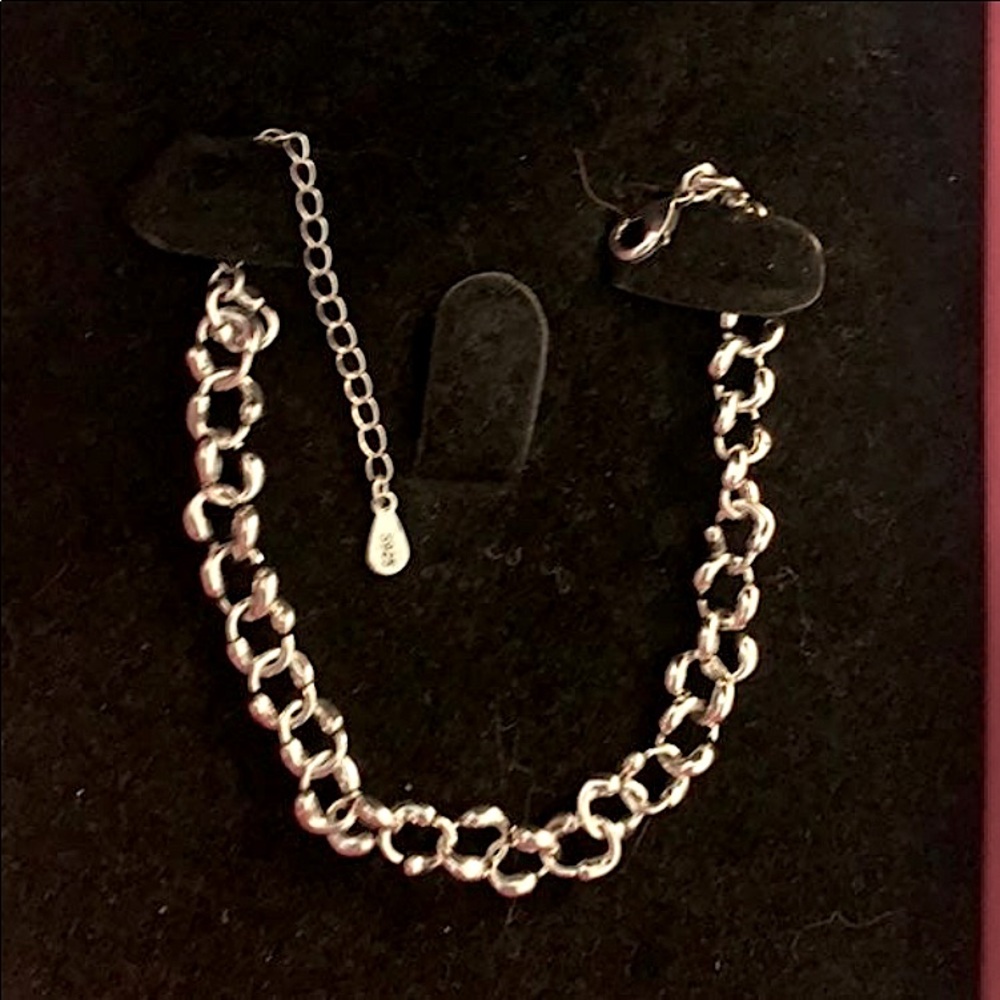 S925 Unique Chain Design Bracelet - image 8